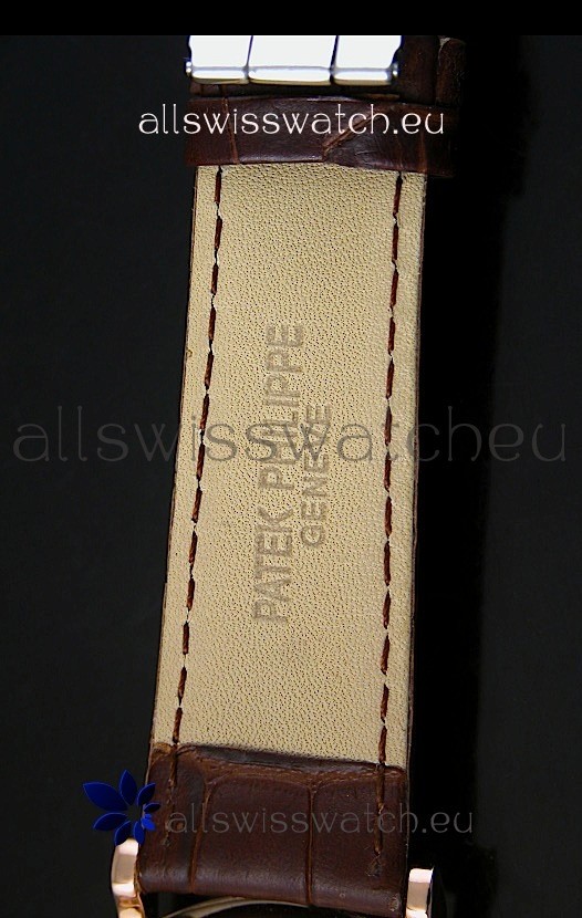 IMG_9086 Patek Philippe Calatrava 5120in Pink Gold Casing - Roman Hours 3