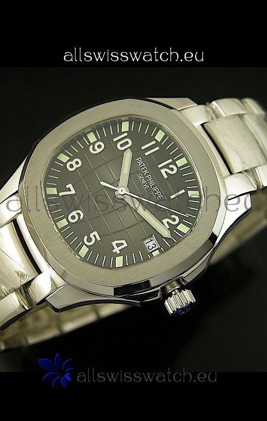 IMG_9086 Patek Philippe 5167 Aquanaut Jumbo- 1:1 Mirror Grey Dial 3