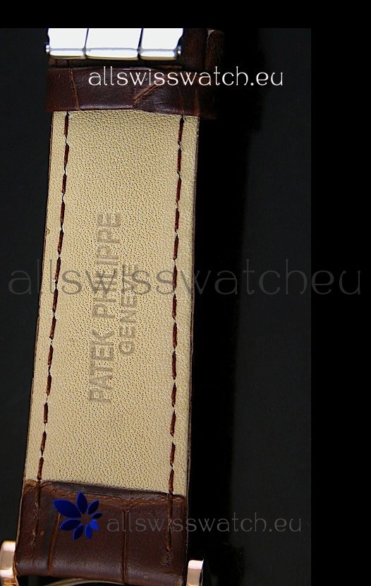 IMG_9086 Patek Philippe Calatrava 5298in Pink Gold Casing - Diamonds Hours 3