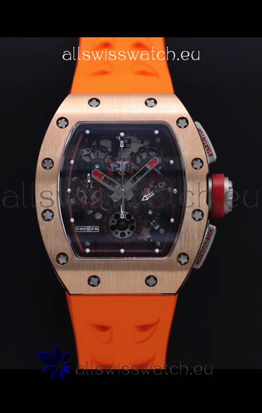 IMG_9086 Richard Mille RM011-FM Felipe Massa Rose Gold Casing 3