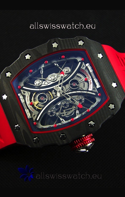 IMG_9086 Richard Mille RM53-01 Pablo Mac Donough Red Carbon Case 3