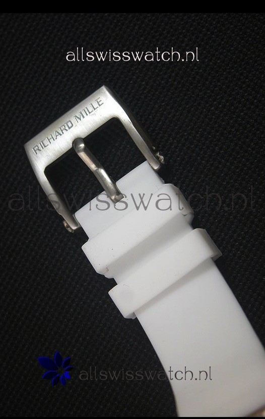 IMG_9086 Richard Mille RM07-02 Sapphir Ladiesin White Pearl Dial 3