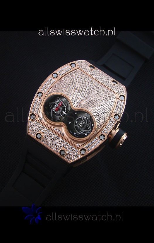 IMG_9086 Richard Mille RM053 Tourbillon Pablo Mac DonoughPink Gold Case 3