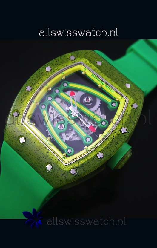 IMG_9086 Richard Mille RM059 Yohan Blake Editionin Yellow Bezel 3