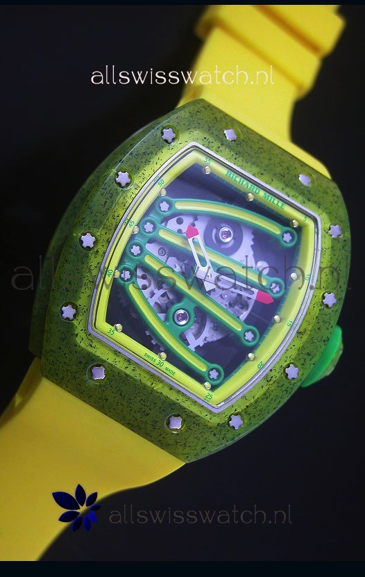 IMG_9086 Richard Mille RM059 Yohan Blake Editionin Yellow Bezel 3