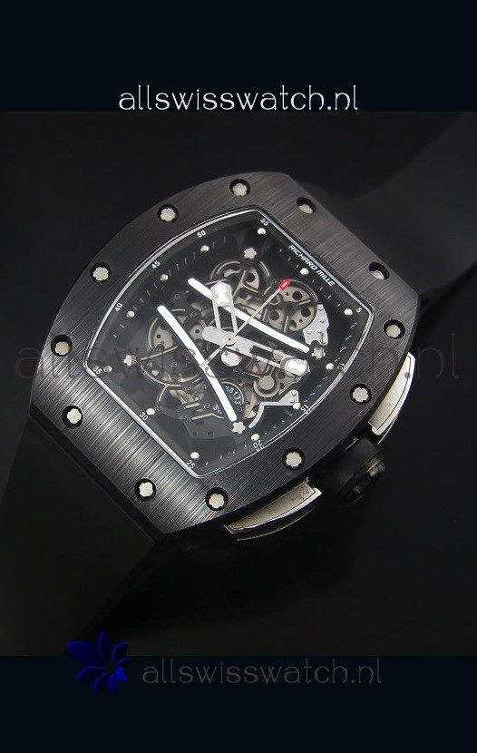 IMG_9086 Richard Mille RM061 Ceramic Case Black Bezel 3