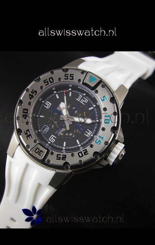 IMG_9086 Richard Mille RM028 Automatic Diver'sin White 3