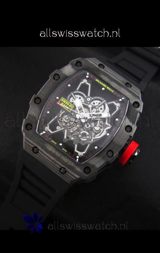 IMG_9086 Richard Mille RM35-01 Rafael Nadal Editionin Black Indexes 3