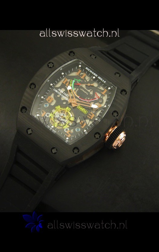 IMG_9086 Richard Mille RM036 Jean Todt Forged Carbon Bezel Titanium 3