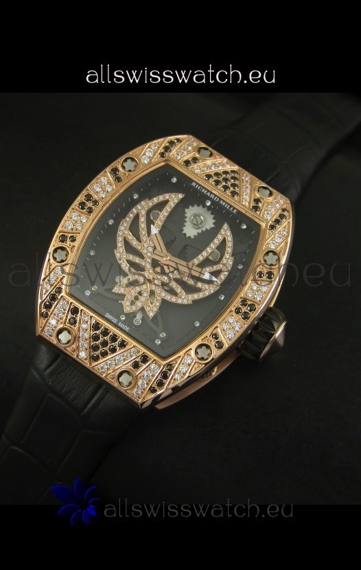 IMG_9086 Richard Mille RM051 Tourbillon in Pink Gold Case 3