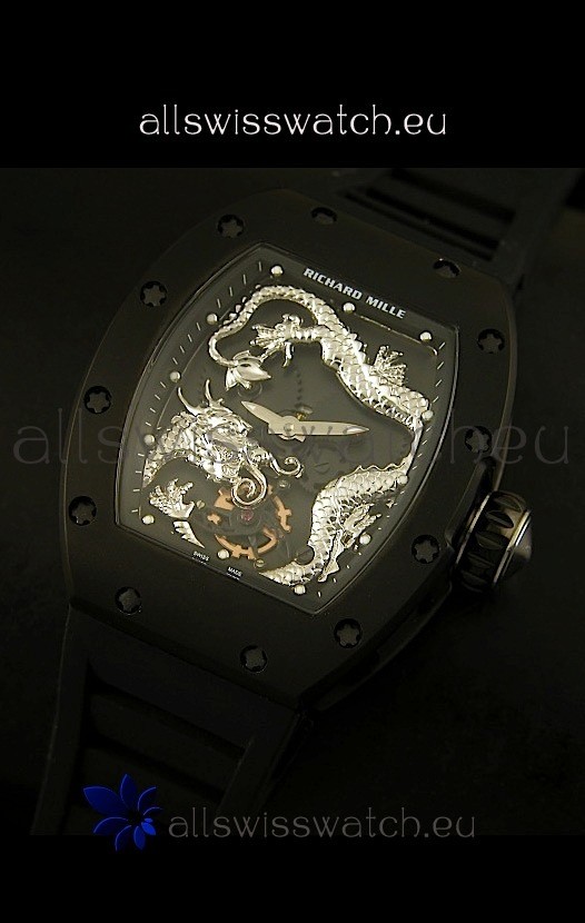 IMG_9086 Richard Mille RM057 Tourbillon Jackie Chanin PVD Case 3