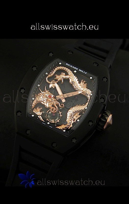 IMG_9086 Richard Mille RM057 Tourbillon Jackie Chanin PVD Case 3