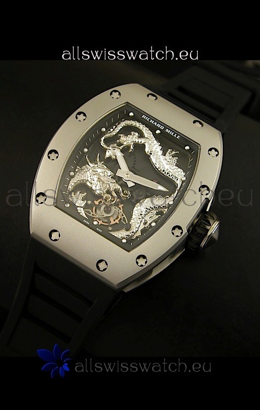 IMG_9086 Richard Mille RM057 Tourbillon Jackie Chanin Titanium Case 3