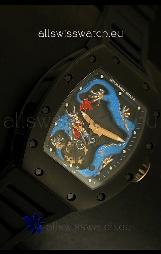 Richard Mille RM057 Tourbillon Jackie Chanin PVD Case 3