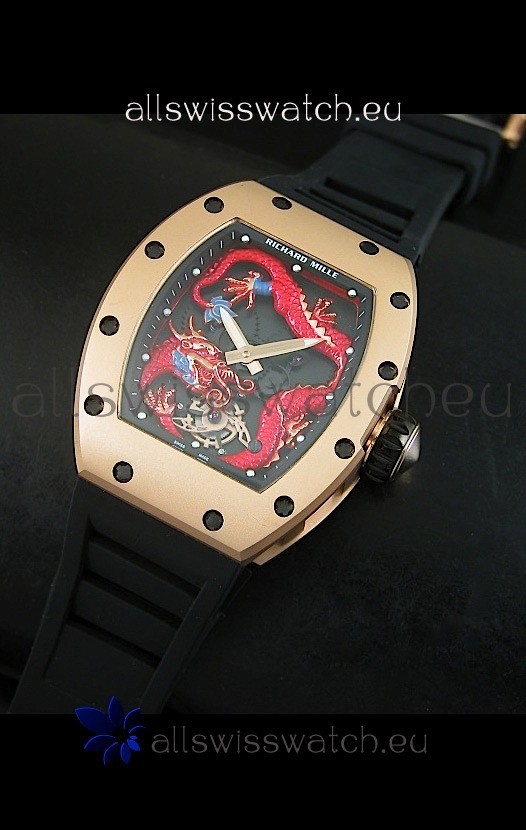 Richard Mille RM057 Tourbillon Jackie Chanin Pink Gold 3