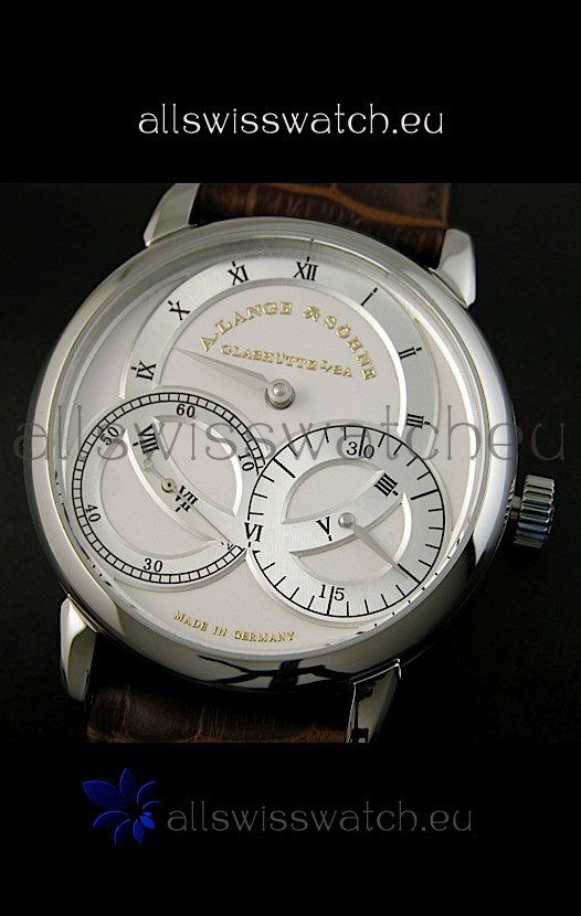 IMG_9086 Alange Sohne Dual Sub Dials Brown Strap 3