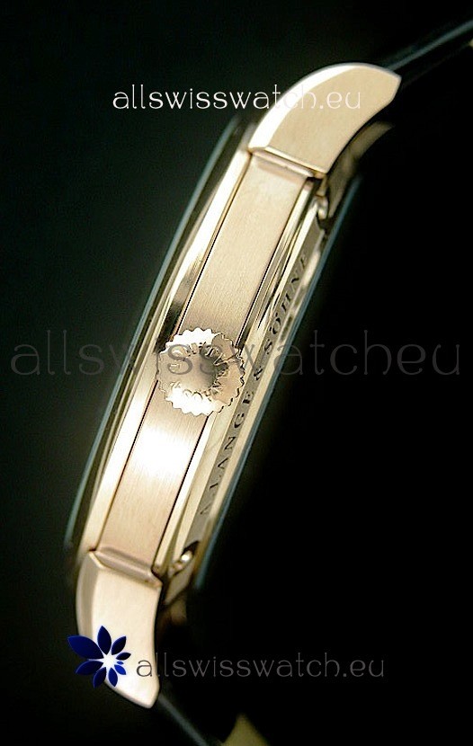 IMG_9086 A. Lange & Sohne Cortes de Geneve Decorative Bridges Classic Rose Gold in Black Dial 3