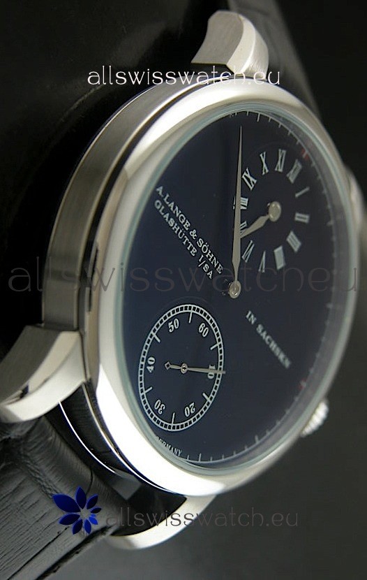 IMG_9086 A. Lange & Sohne Cortes de Geneve Decorative Bridges Classic in Black Dial 3