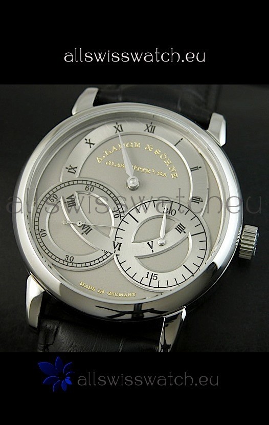 IMG_9086 Alange Sohne Dual Sub Dials Black Strap 3