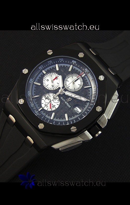 IMG_9086 Audemars Piguet Royal Oak Offshore Chronograph Quartz PVD Case 3