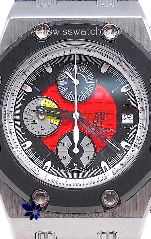 IMG_9086 Audemars Piguet Rubens Barrichello 2011 Edition Japanese in Red Dial 3