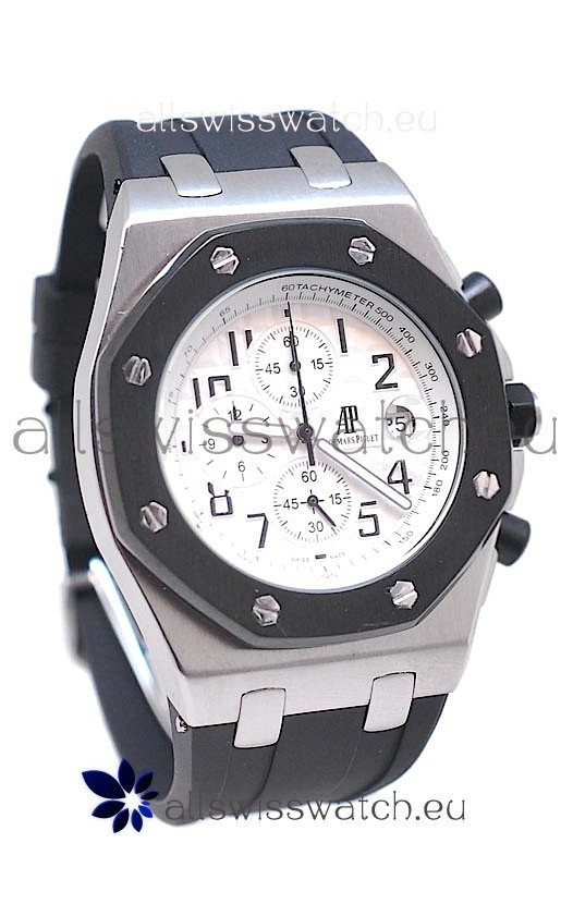 IMG_9086 Audemars Piguet Royal Oak Offshore Limited Edition Chronograph in Black Bezel 3