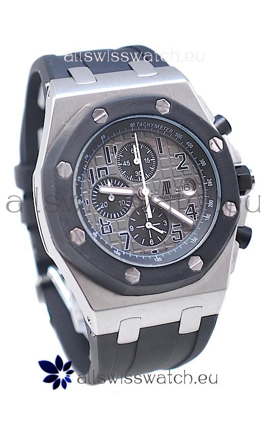 IMG_9086 Audemars Piguet Royal Oak Offshore Limited Edition Chronograph in Grey Dial 3