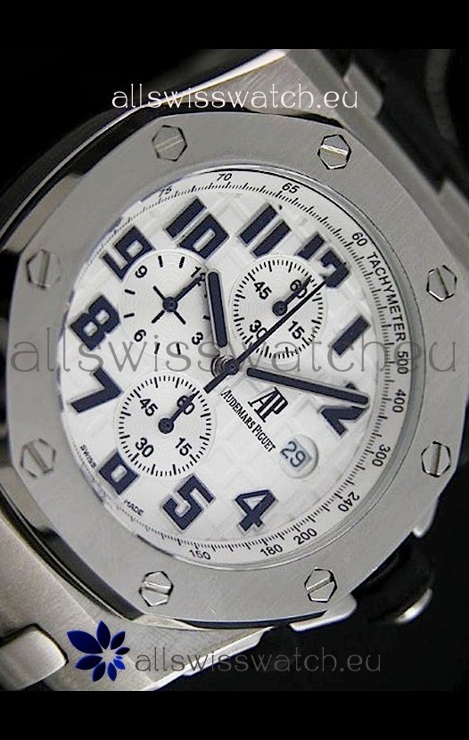 IMG_9086 Audemars Piguet Royal Oak in White Dial 3