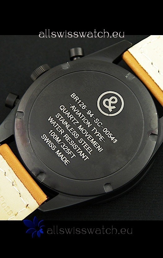 IMG_9086 Bell and Ross BR126 Vintage Quartz in PVD Casing 3