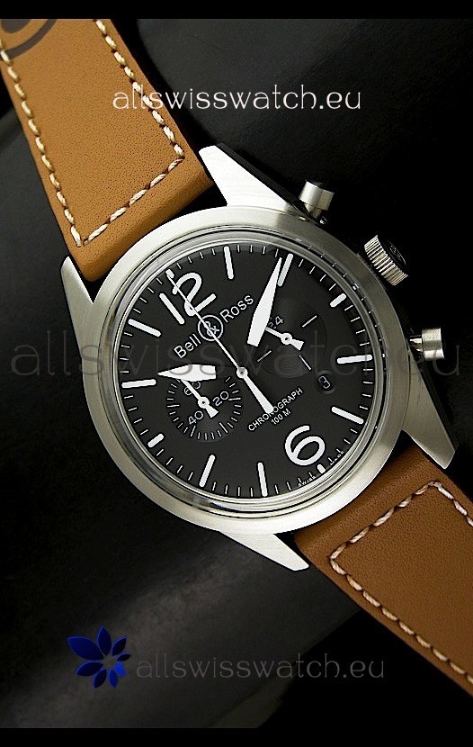 IMG_9086 Bell and Ross BR126 Vintage Quartz in Steel Case 3
