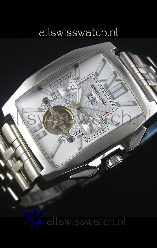 IMG_9086 Breitling For Bentley Flying B Chronograph in White Dial 3