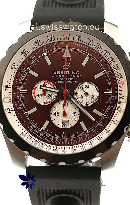 IMG_9086 Breitling Chrono-Matic Chronometre in Maroon Dial 3