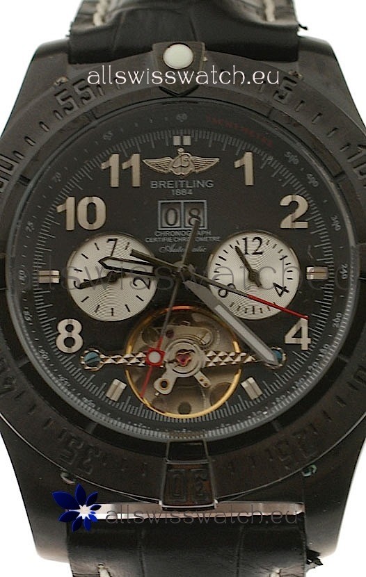 IMG_9086 Breitling Chronometre Tourbillon in Black Dial 3