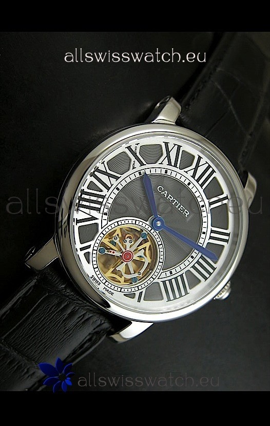 IMG_9086 Cartier Ronde de Tourbillon in Black Dial 3