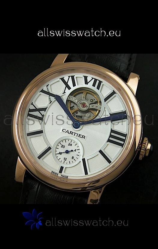 IMG_9086 Ballon De Cartier Flying Tourbillon - Pink Gold Case 3