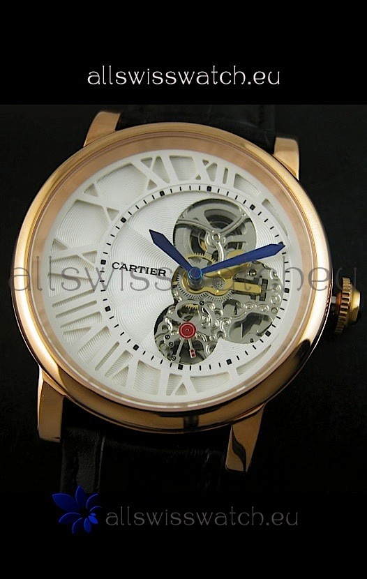IMG_9086 Rotonde De Cartier Cadran Love - Yellow Gold Case 3