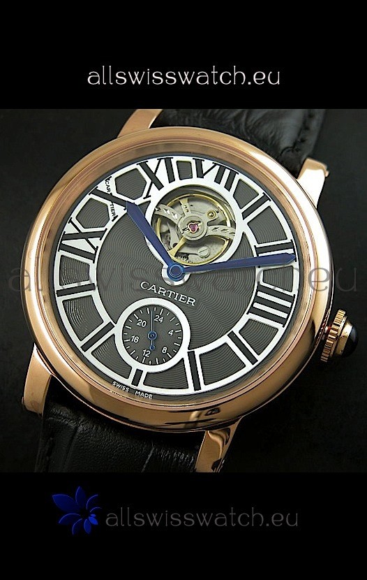 IMG_9086 Ballon De Cartier Flying Tourbillon - Pink Gold Case 3