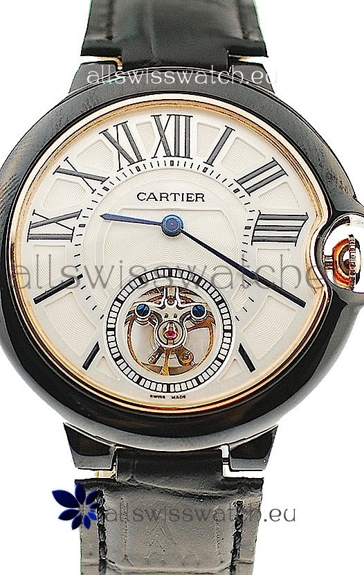 IMG_9086 Ballon Bleu De Cartier flying Tourbillon in White Face 3