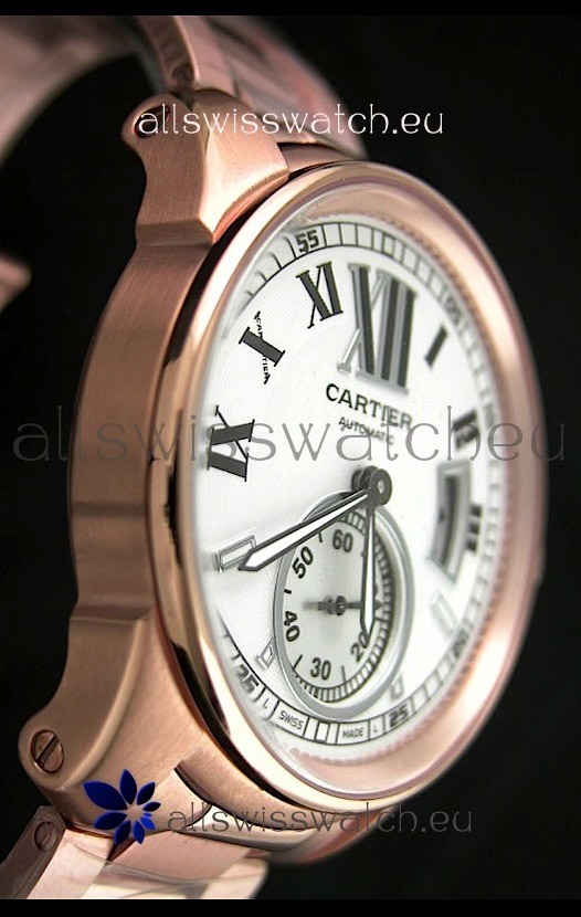 IMG_9086 Calibre De Cartier Automatic in Rose Gold 3