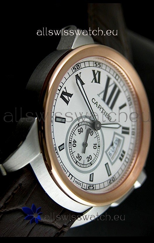 IMG_9086 Cartier Calibre de in White Dial 3
