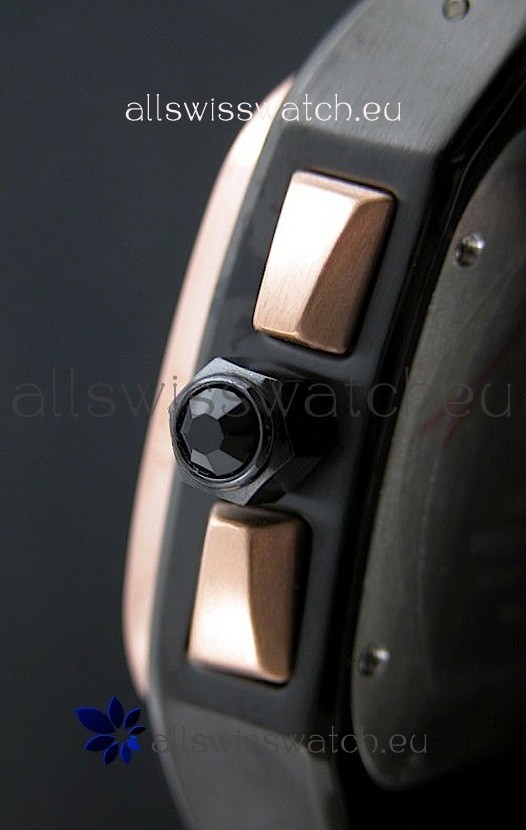 IMG_9086 Cartier Santos 100 in Black Strap 3