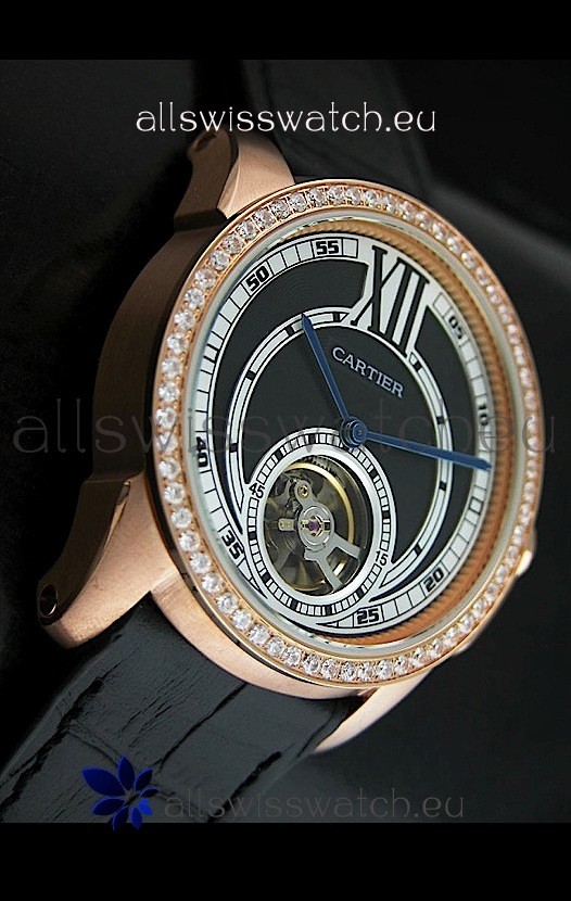 IMG_9086 Calibre De Cartier in Pink Gold Casing 3