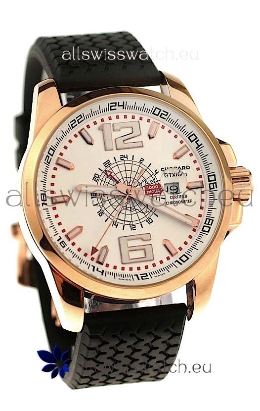 IMG_9086 Chopard 1000 Miglia GT XL GMT Gold in White Dial 3