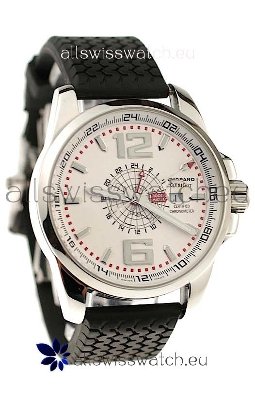 IMG_9086 Chopard 1000 Miglia GT XL GMT in White Dial 3
