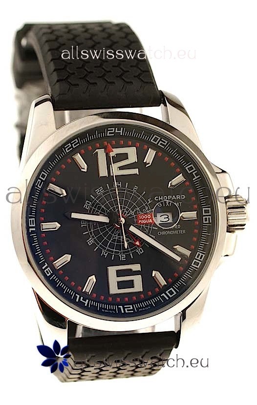 IMG_9086 Chopard 1000 Miglia GT XL GMT in Black Dial 3