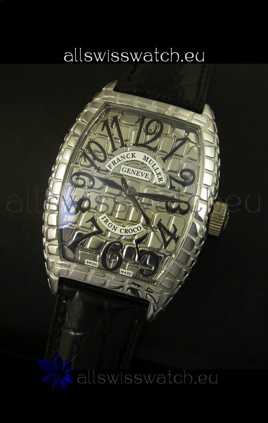 IMG_9086 Franck Muller Casablanca Iron Croco in Steel Case 3