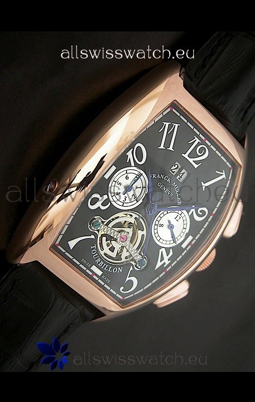 IMG_9086 Franck Muller Tourbillon in Black Dial 3