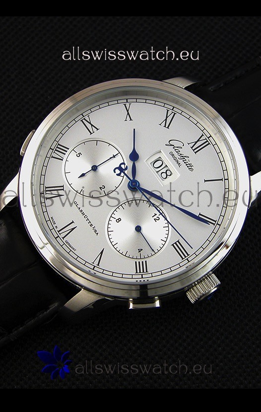 IMG_9086 Glashuette Dual Sub Dial in White Dial 3