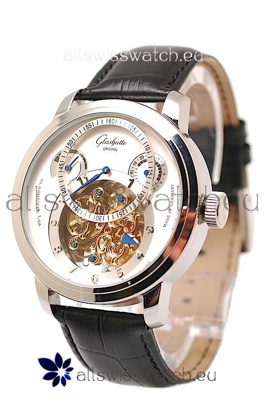 IMG_9086 Glashutte Panaomatic Regulator Tourbillon Steel 3