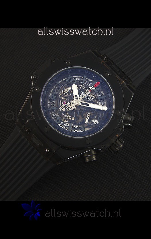 IMG_9086 Hublot Big Bang Unico All Black Sapphire Quartz 45MM 3